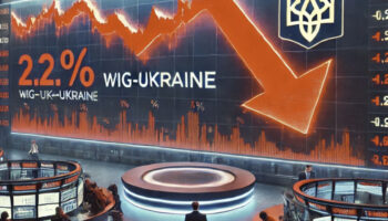 Обвал індексу WIG-Ukraine: українські акції падають на тлі політичних заяв